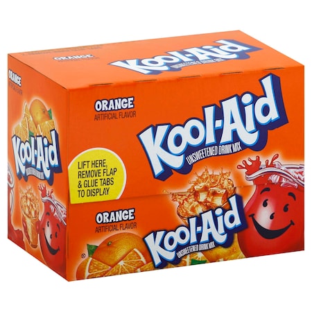Kool-Aid Beverage Kool Aid Orange .15 oz., PK192 00043000016602